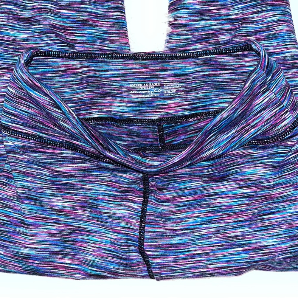 AMERICAN EAGLE Colorful Ahh-Mazingly Soft Hi-Rise Legging Small Athletic - Picture 8 of 10